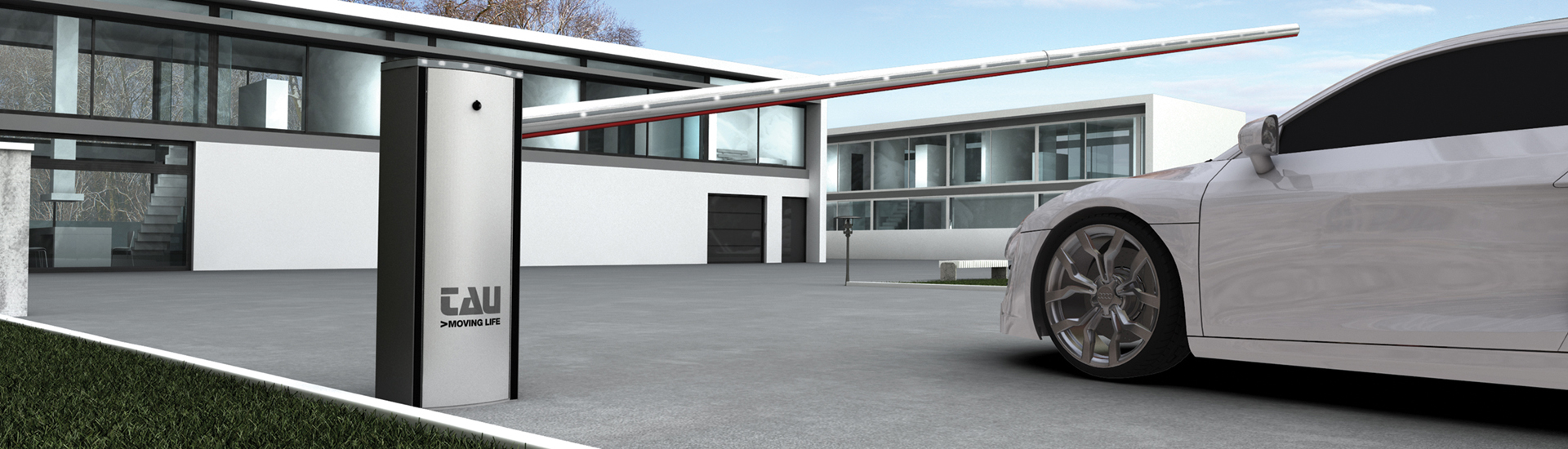 Hệ thống barrier kiểm soát xe