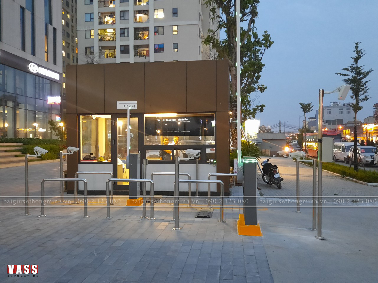 bãi giữ xe thông minh vietparking bãi giữ xe thông minh