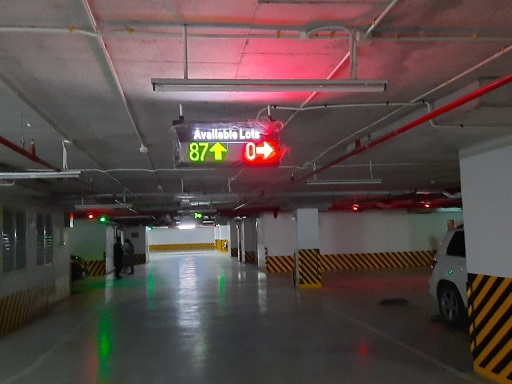 Hệ thống báo chỗ trống tầng hầm