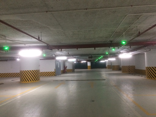 Hệ thống báo chỗ trống tầng hầm