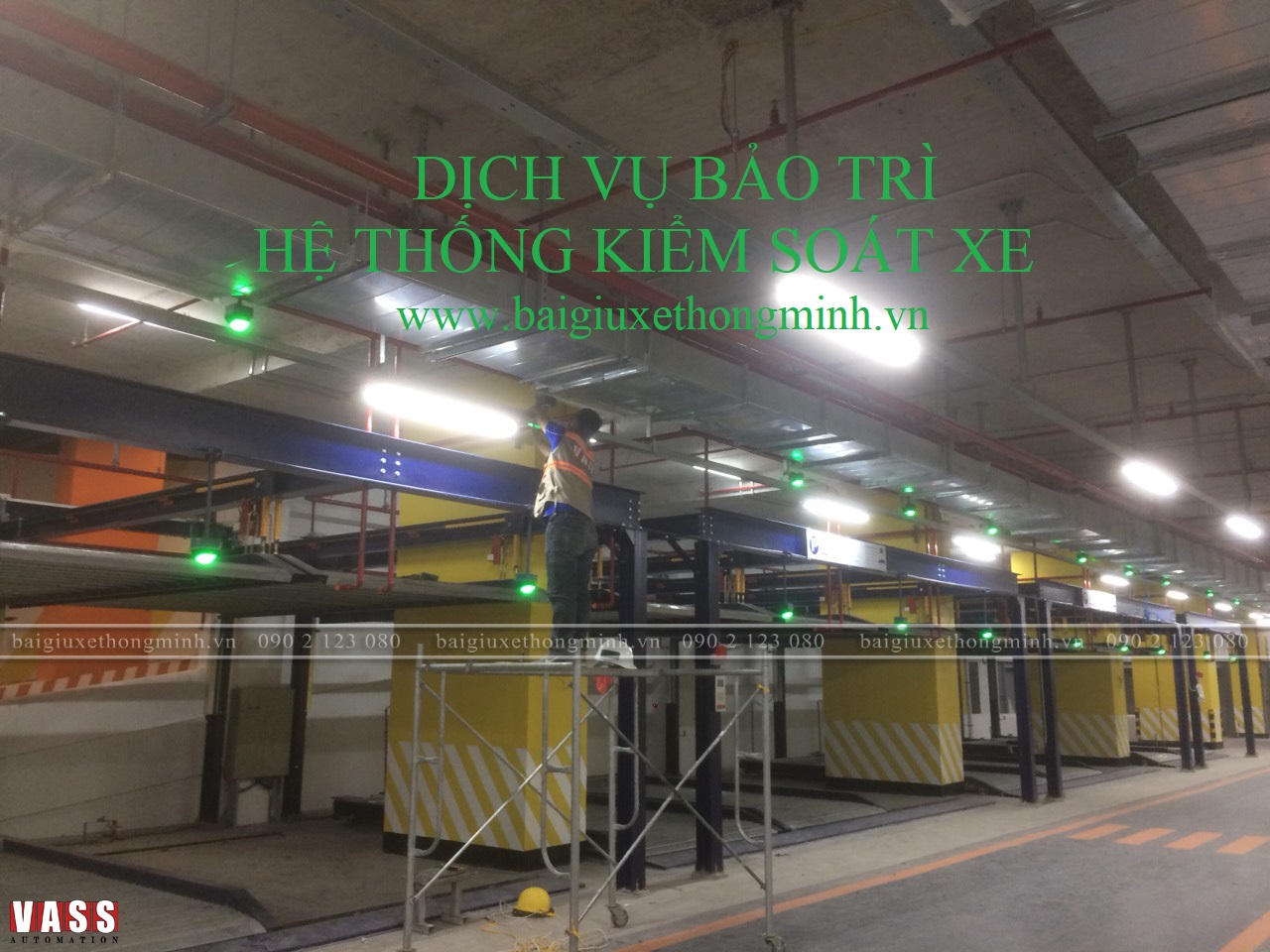 bảo trì hệ thống kiểm soát xe