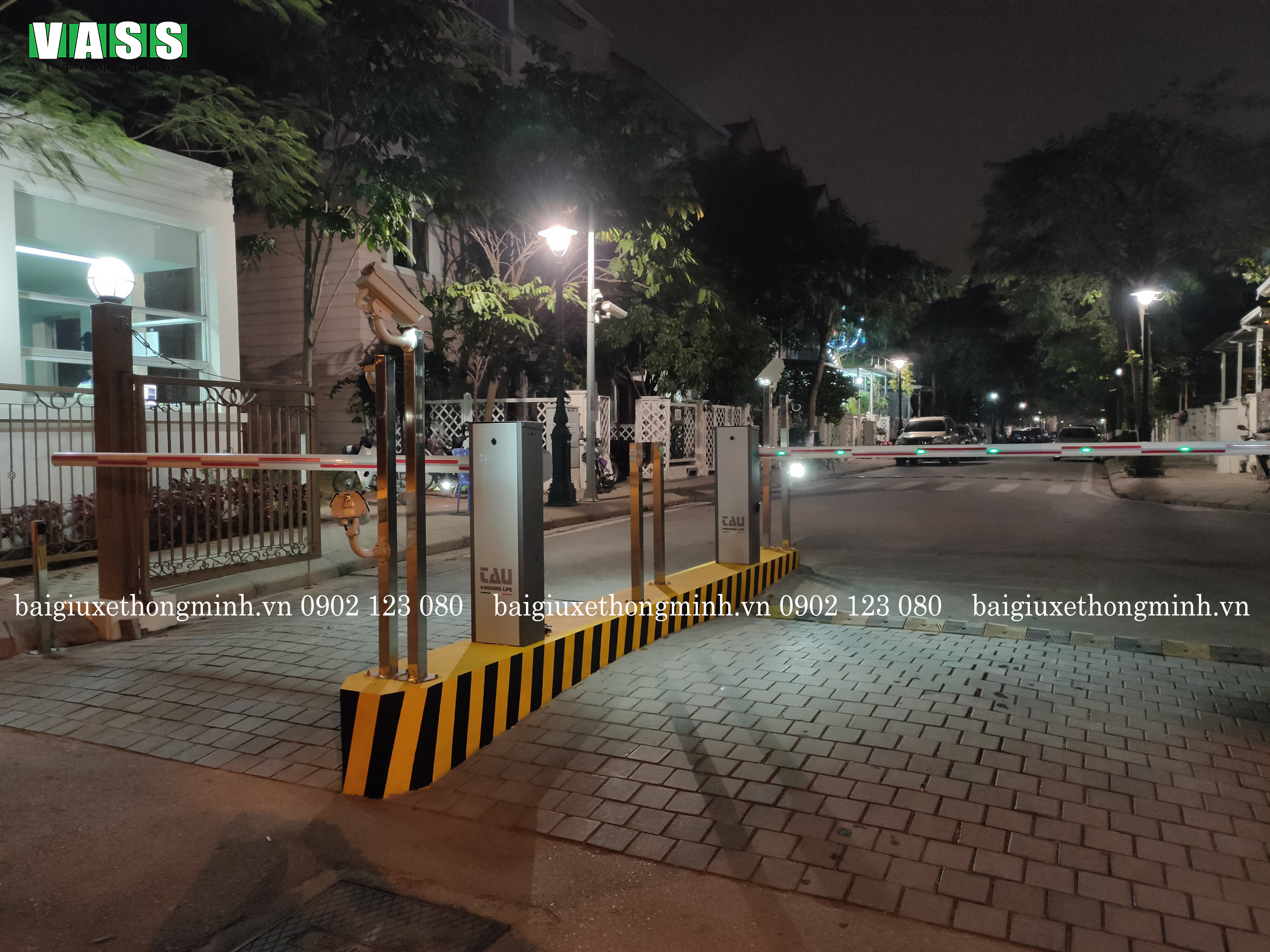 hệ thống kiểm soát xe tại splendora-an-khanh