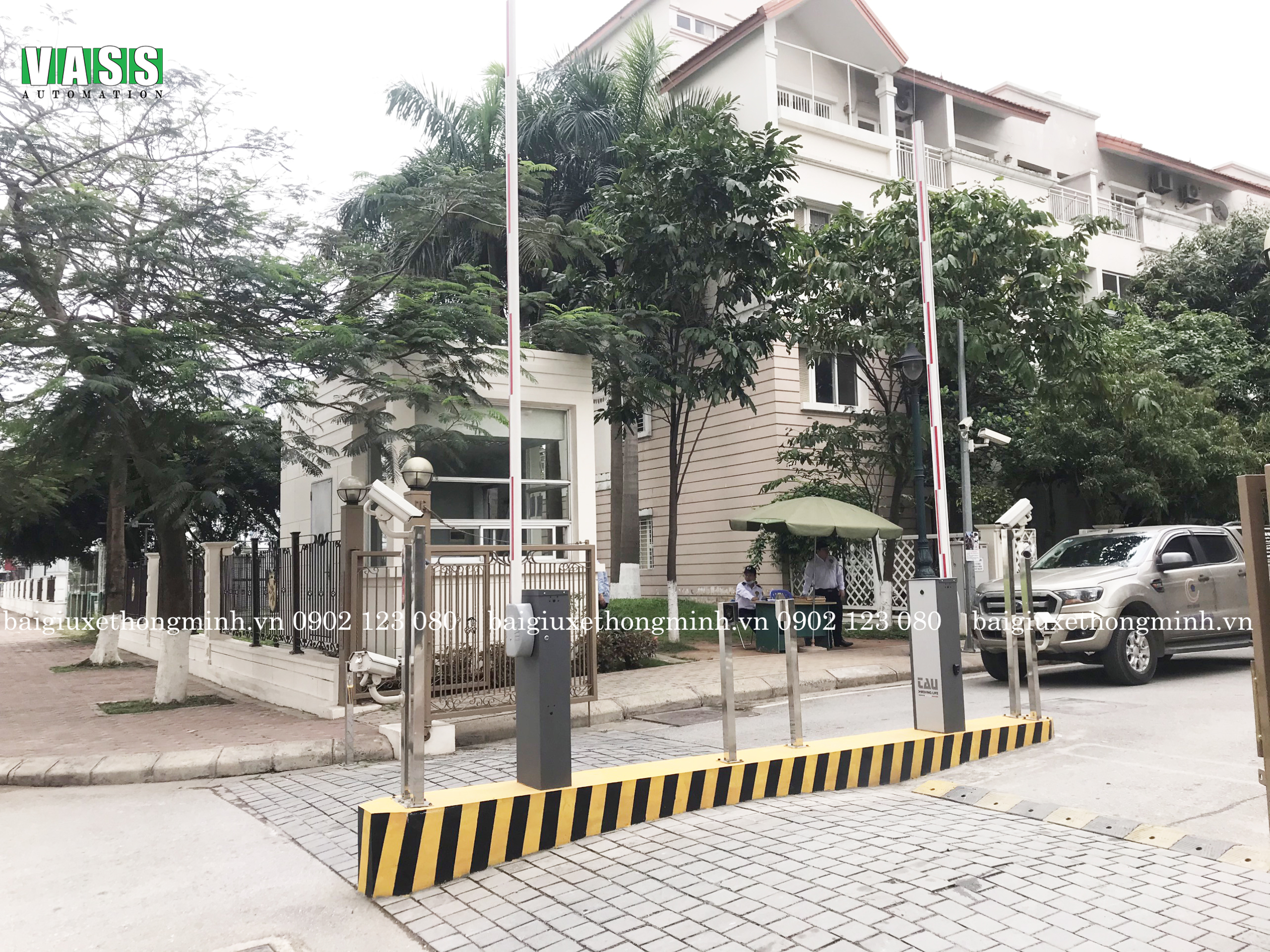 hệ thống kiểm soát xe tại splendora-an-khanh