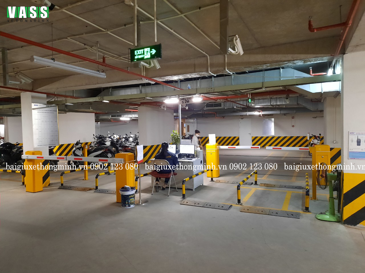 bãi giữ xe thông minh Vietparking